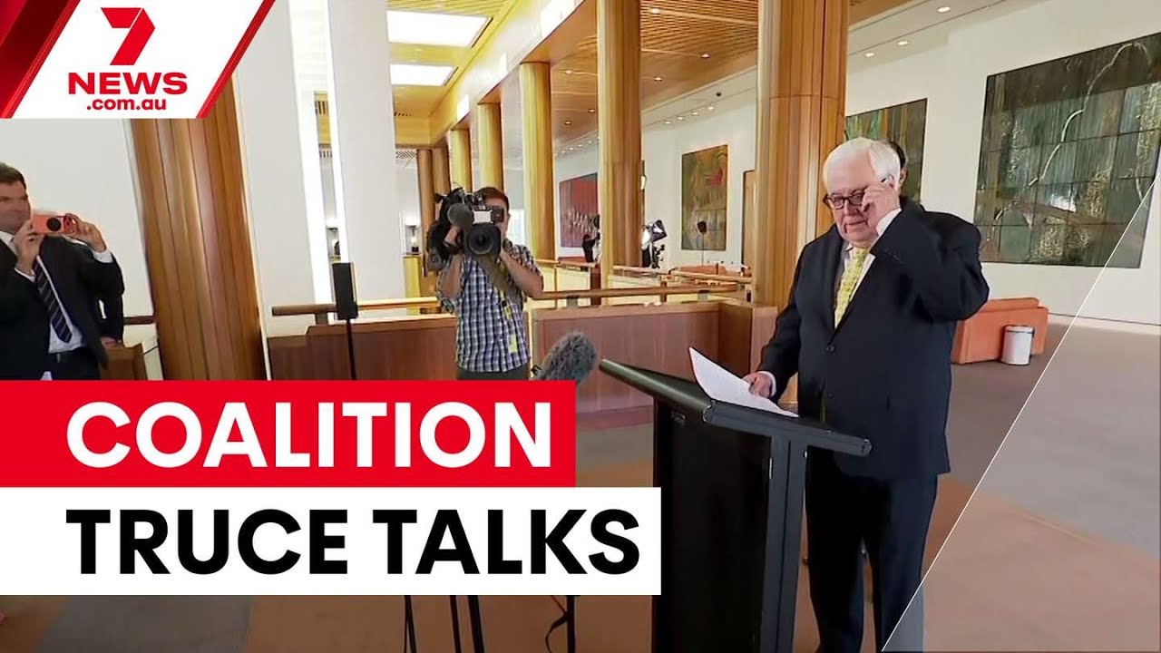 Nationals offer new deal to reunite Coalition | 7NEWS