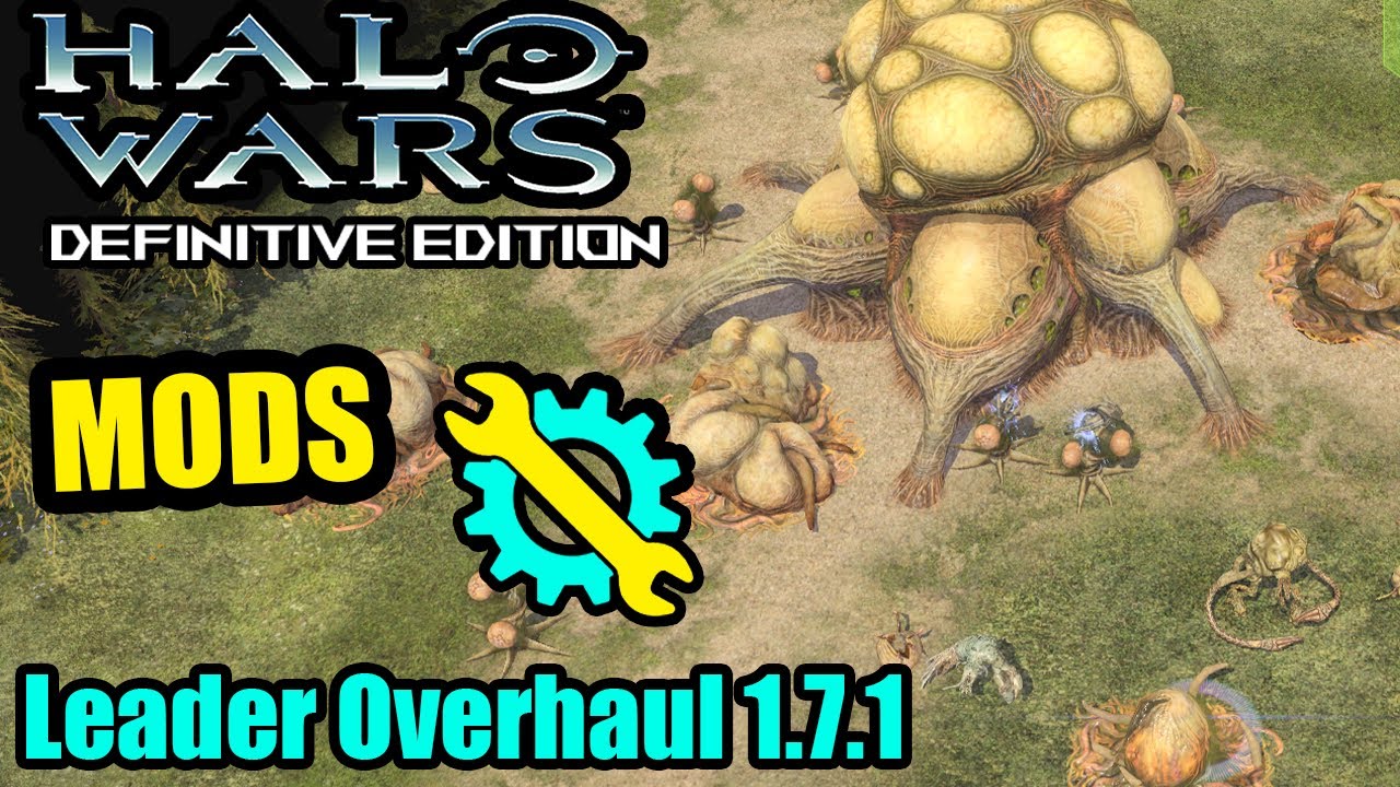Halo Wars- Leader Overhaul Mod (1.7.1) 3v3 Multiplayer and Exploring