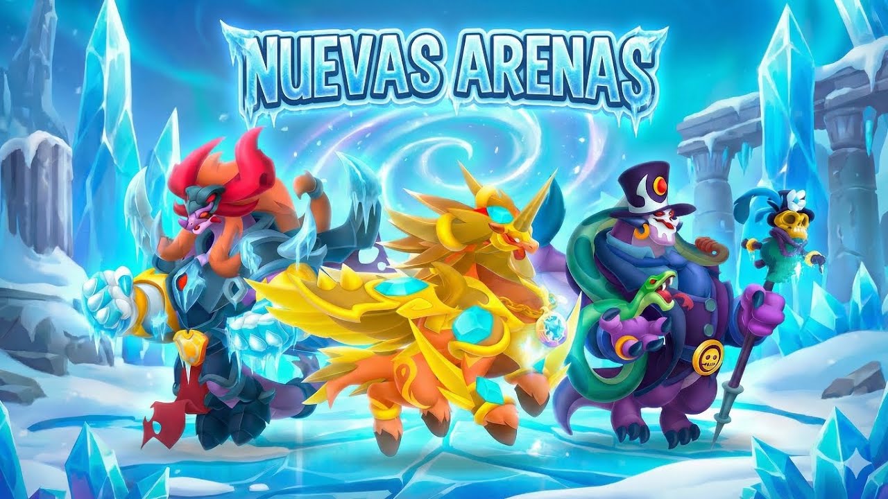 Nuevas arenas magia 😵‍💫 #dragoncity 