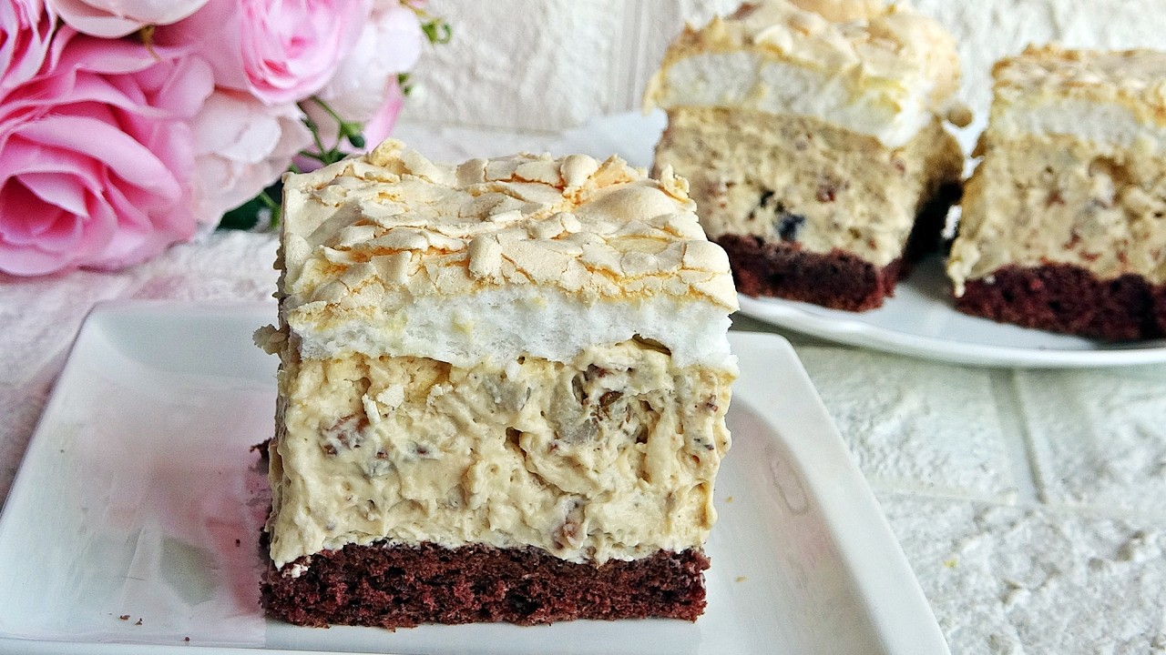 CIASTO DAKŁAS   #sweet #ciasta #mniam #cooking #recipe #cake