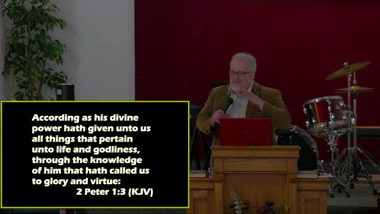 Add the Virtues! - Bible Study #3   Pastor Gino Bryant