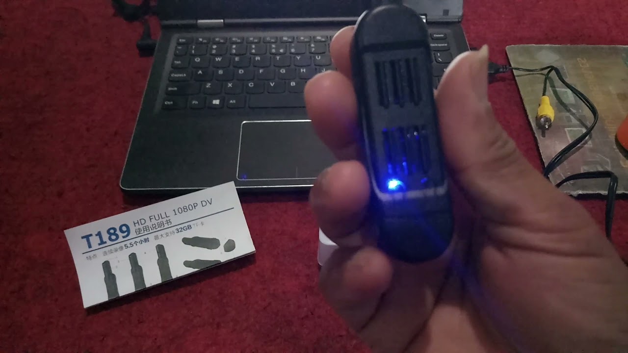TUTORIAL CARA MENGGUNAKAN SPY CAMERA T189 BUATAN CINA