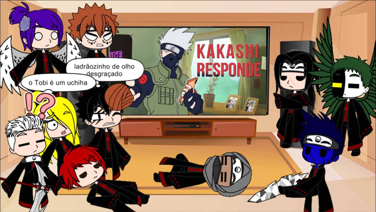 Akatsuki react Kakashi responde ( Voice makers )