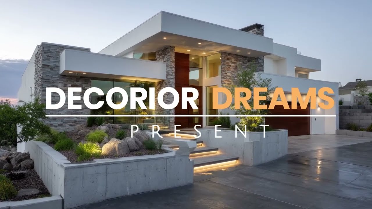 Современный роскошный дом: обзор | Неподвластный времени минималистичный дизайн интерьера