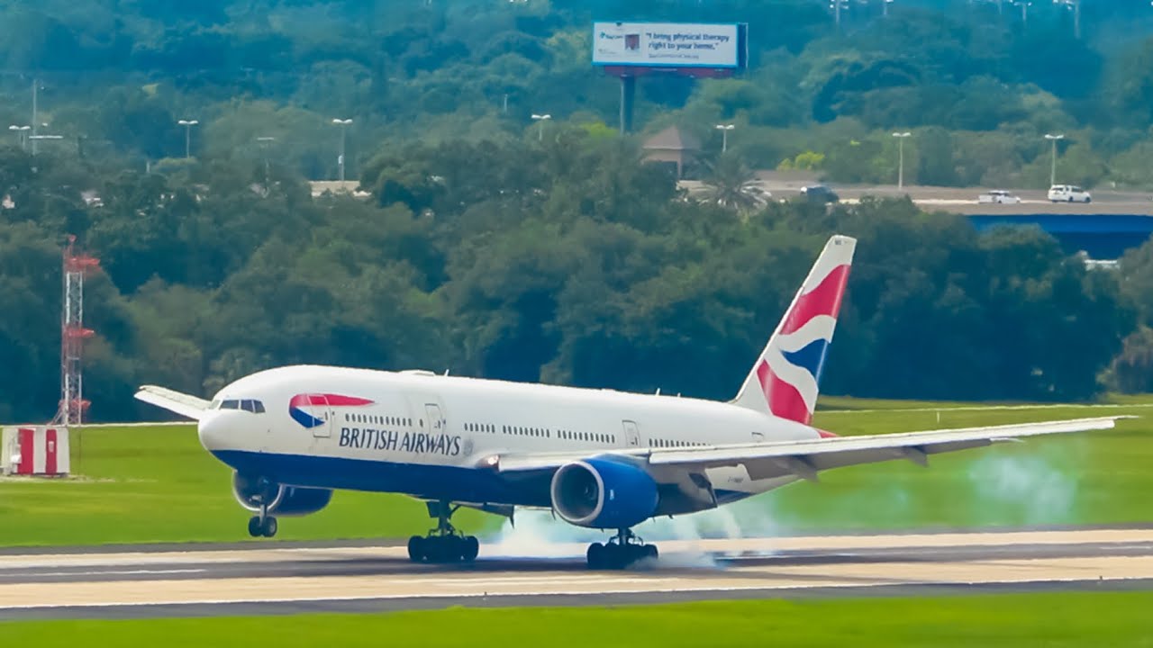 Special 777 A350 Spotting Tampa International Airport