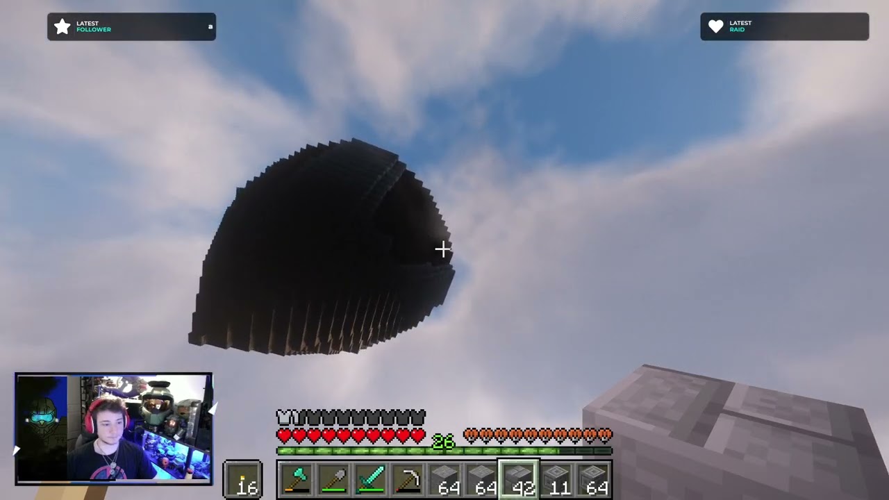 Come Chat while we build a Castle in the Sky [webcam]