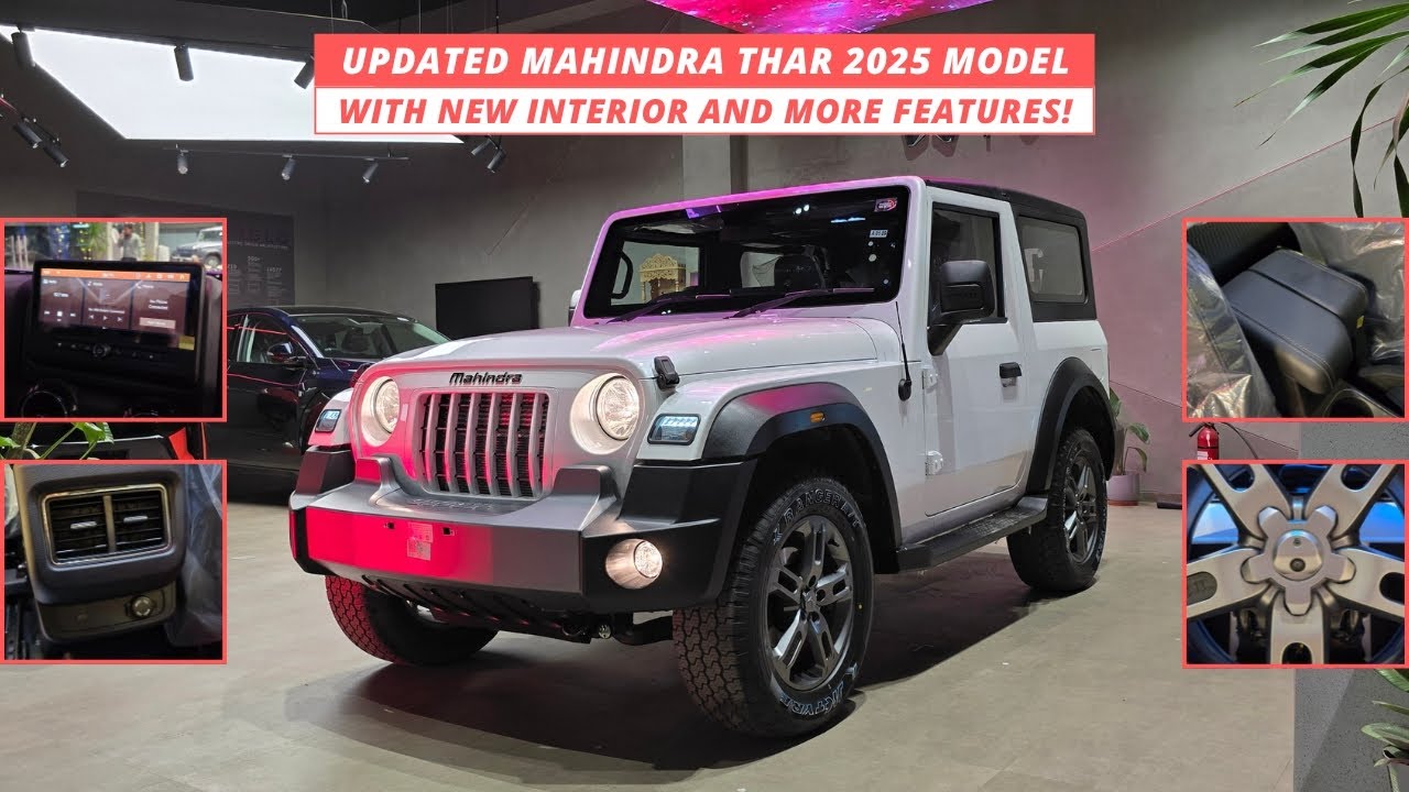 Updated Mahindra Thar 2025 Model Walkaround | Mahindra Thar New Model 2025 | GA Automotive