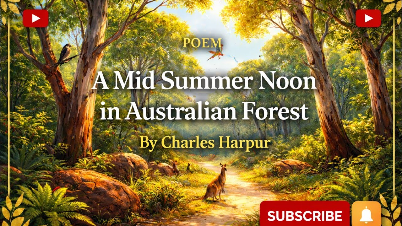 A Mid Summer Noon In The Australian Forest by CHARLES HARPUR 