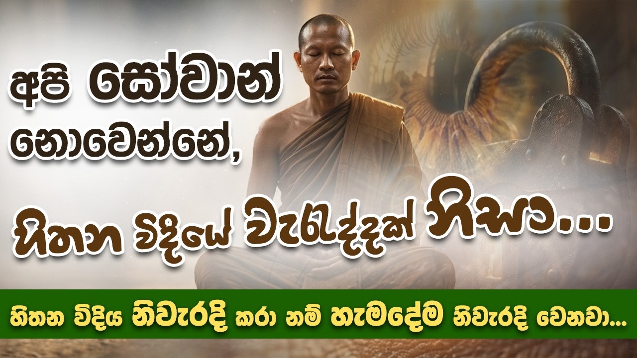 හිතන විදිය නිවැරදි කරා නම් හැමදේම නිවැරදි වෙනවා - සම්මා දිට්ඨිය විශේෂ දේශනා මාලාව - 4 | Niwan Dakimu