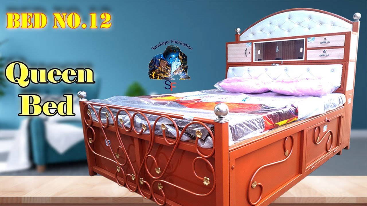 #Queen बॉक्स शोकासे लाकर वाला पलंग || #All In One Bed || #This is the Queen-size Bed of Your Dreams