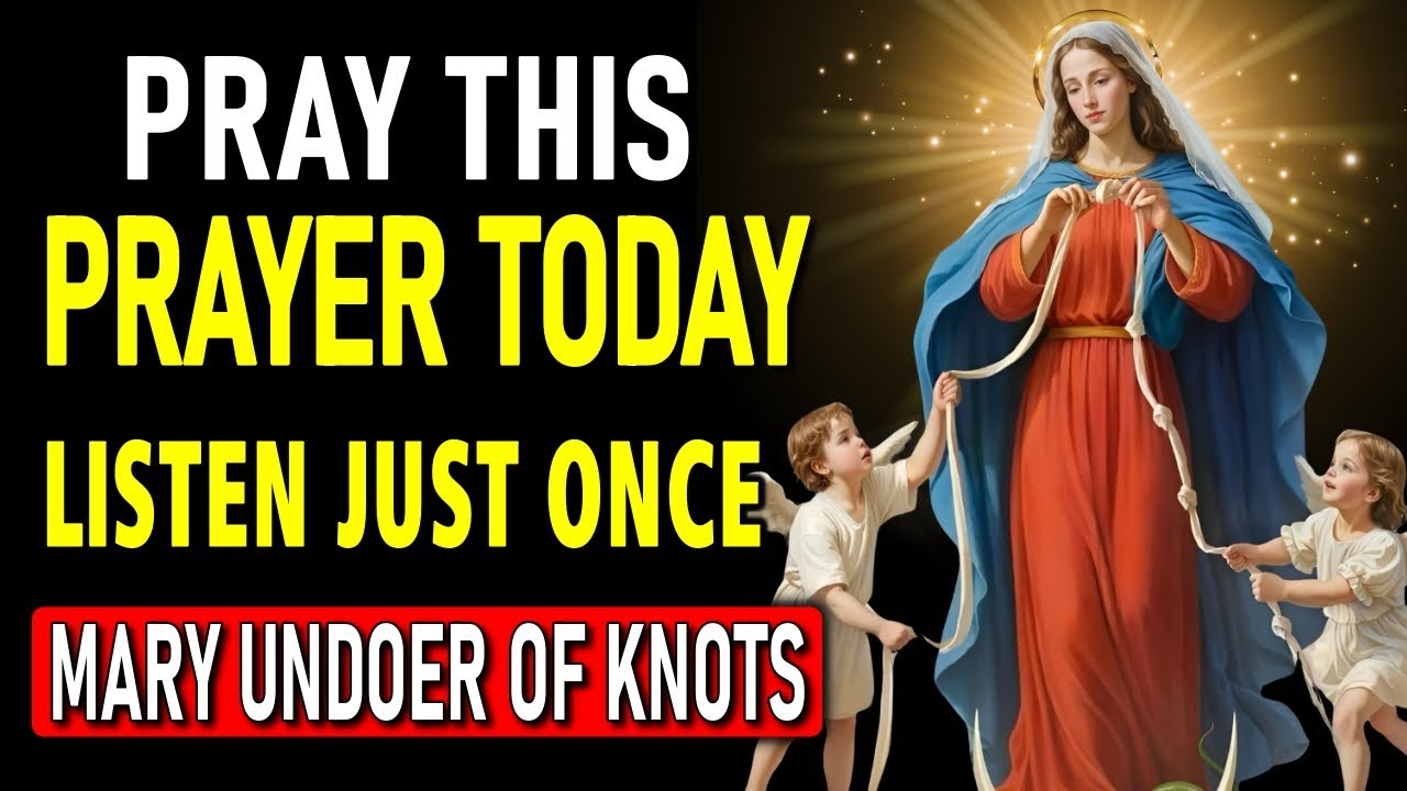 Mary, Undoer of Knots 🙏 Say this prayer just once and receive your miracle today