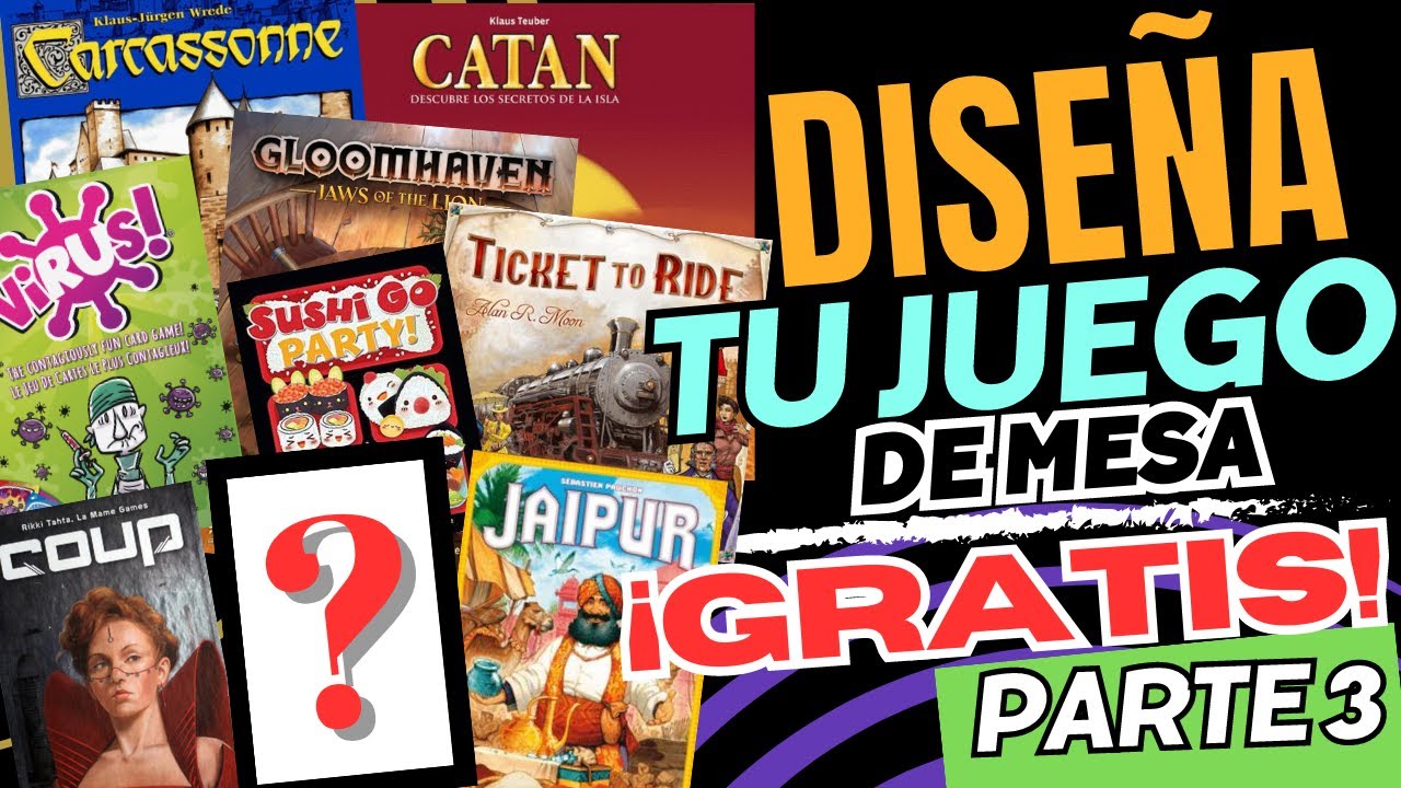¡4 recursos gratis para diseñar juegos de mesa!