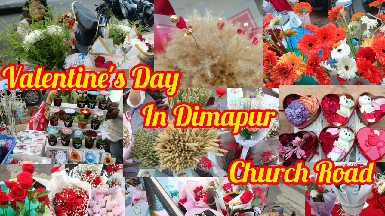 Valentine's Day 2026 || Dimapur Church Road || Menty Vlogs 🌸