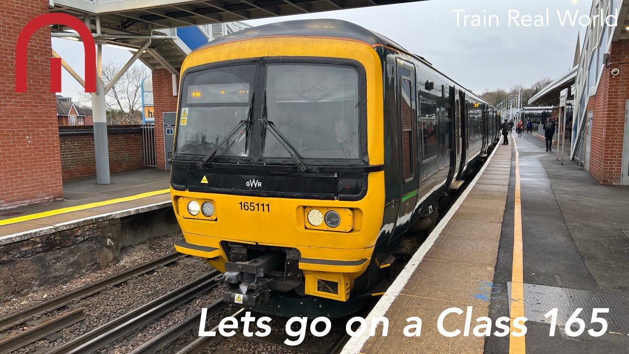 Train Real World - Turbo to Wokingham - Class 165