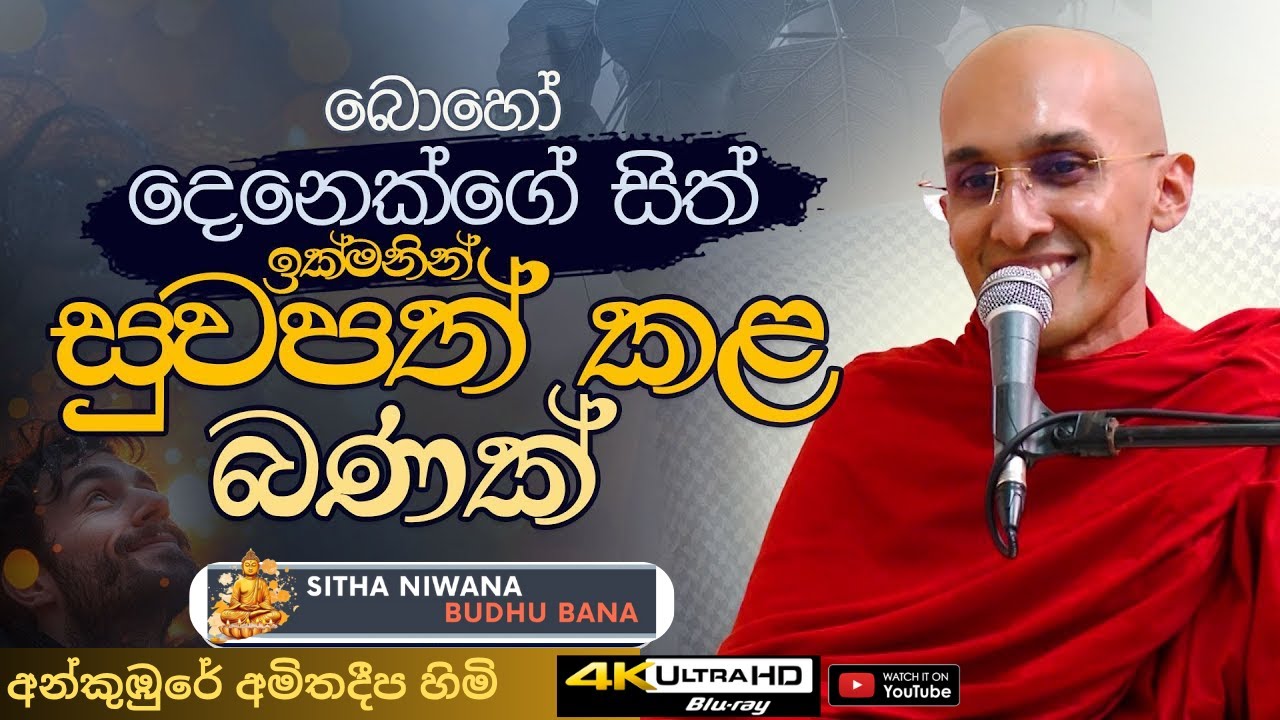 New Sinhala Dharma Deshana by Ven. Ankumbure Amithadeepa Himi | Mahamevnawa Buddhist Monastery