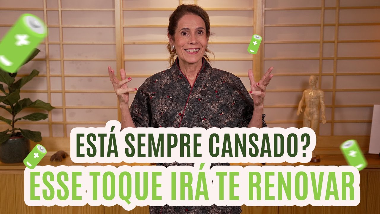 Está sempre cansado ? Esse simples toque pode restaurar sua energia!