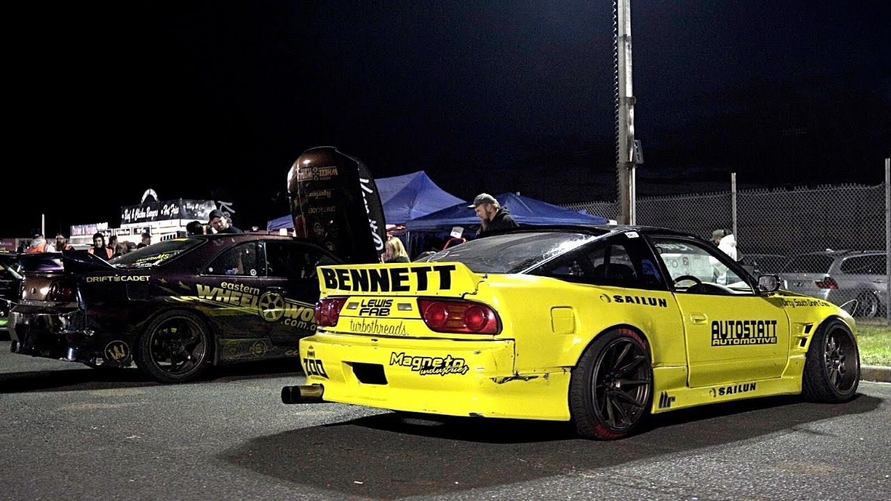 The Sights and Sounds of Friday Night Drifts at Calder Park Raceway