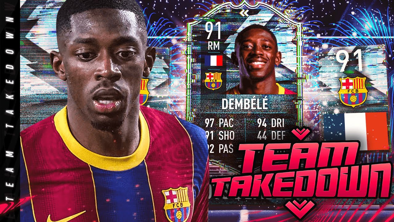91 Flashback Ousmane Dembele Team Takedown!!!