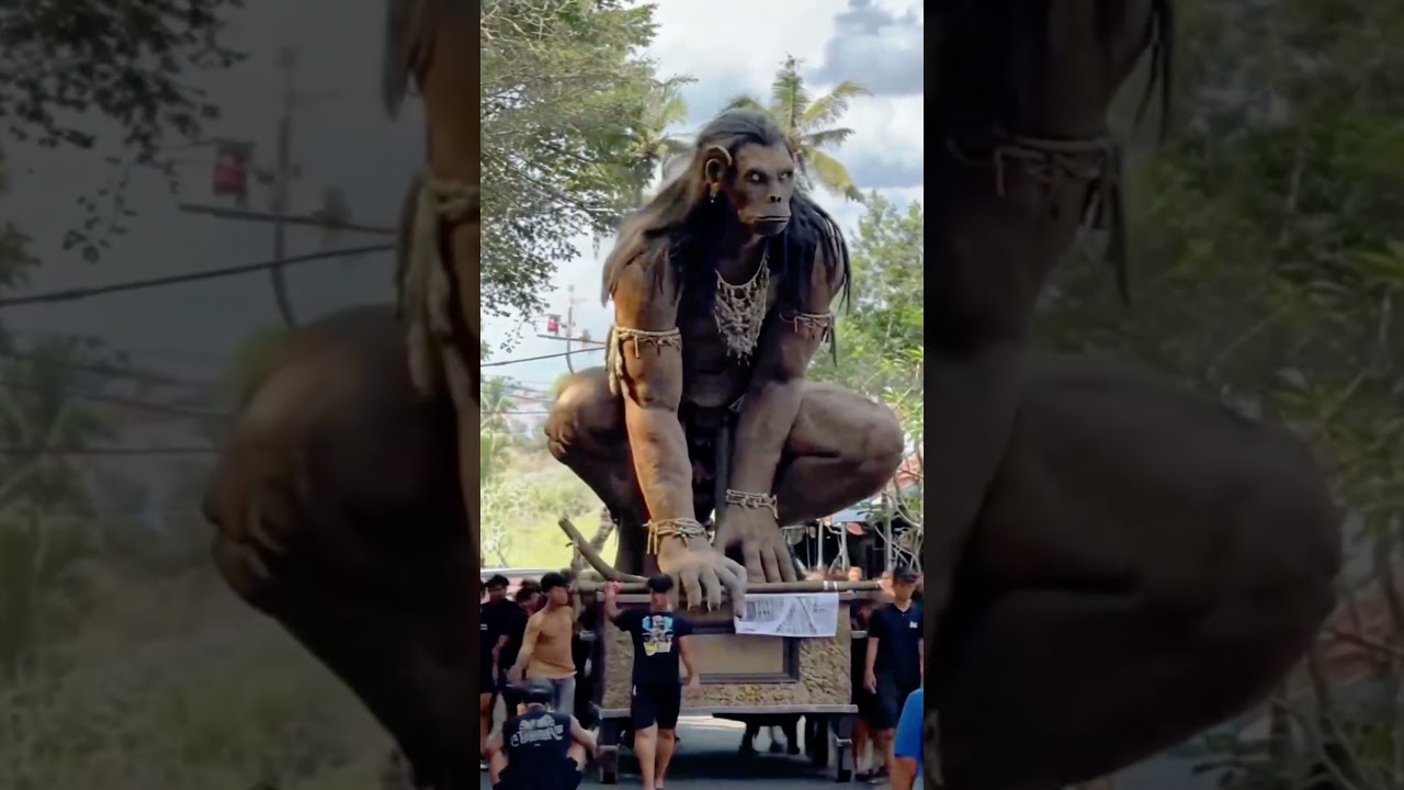 NGERII Ogoh ogoh HIDUP #OgohOgoh #Bali #OgohOgohHidup #MisteriBali #TradisiBali #ViralIndonesia #ai