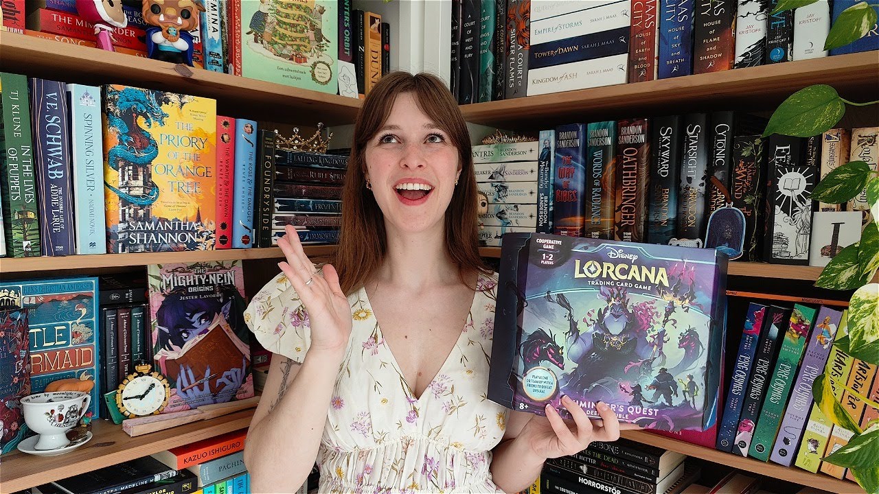 Lorcana Ursula's Return - Illumineer's Quest - Unboxing and Solo Playthrough