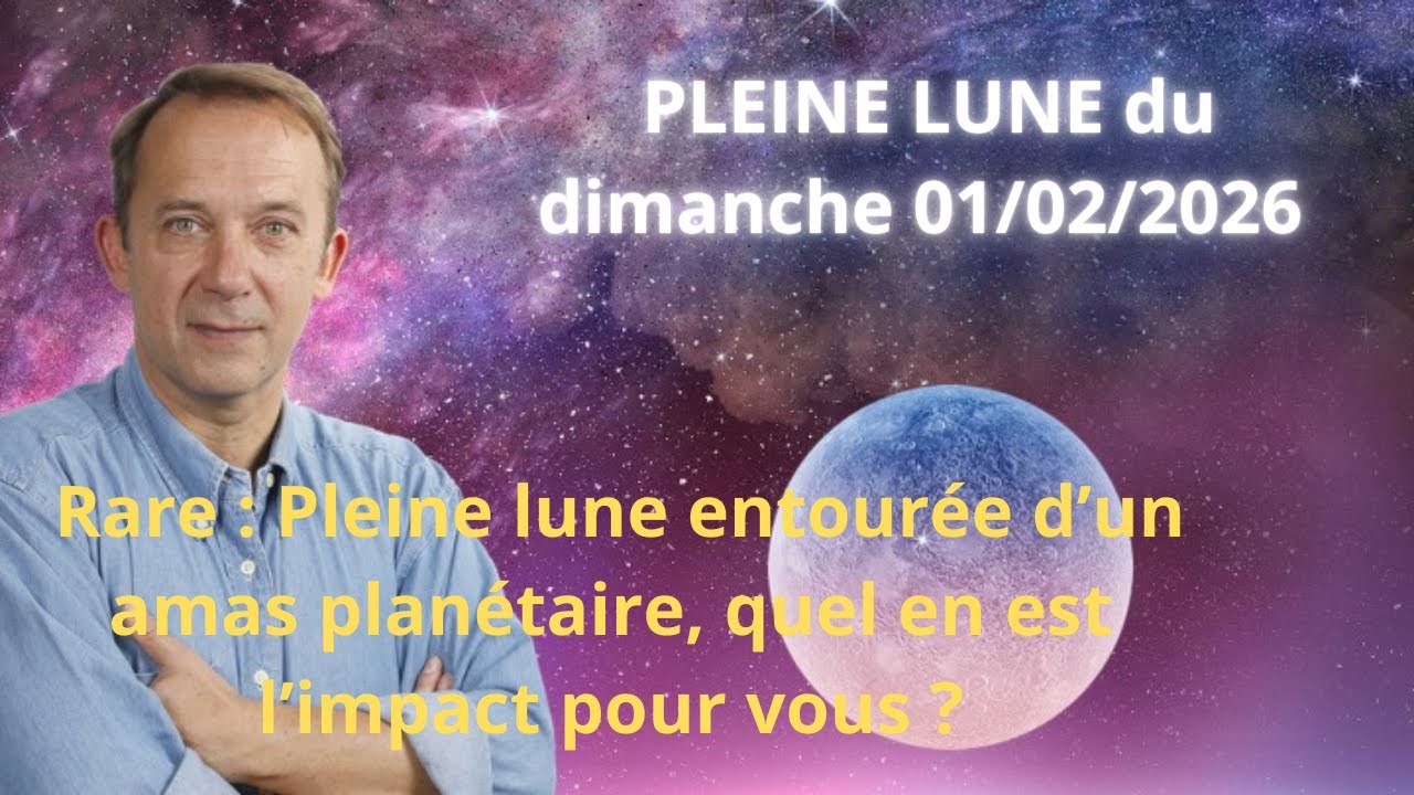 Pleine lune du dimanche 1er février 2026