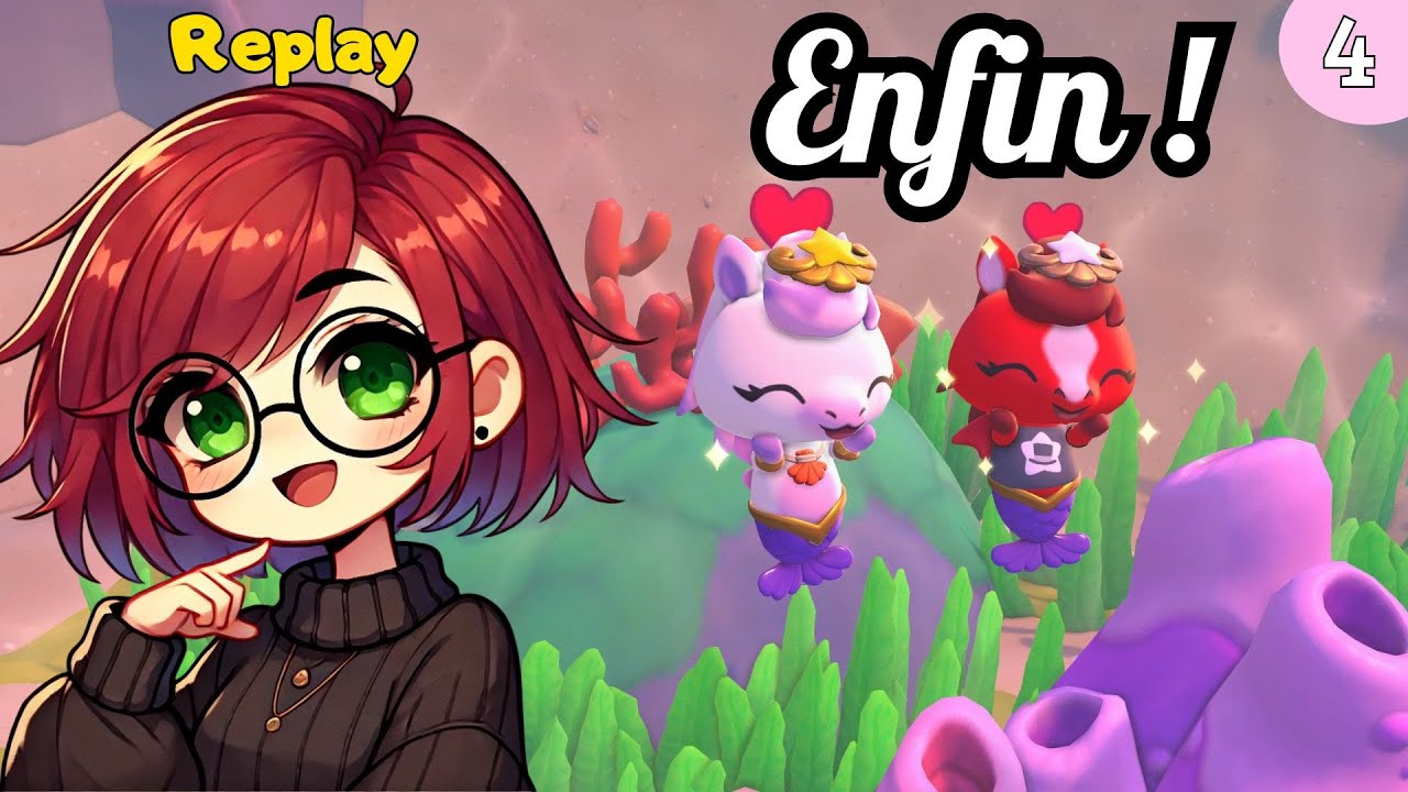 Comment débloquer la queue de sirène ! avec @Audreii ép.4 🧁 HELLO KITTY ISLAND ADVENTURE | REPLAY |