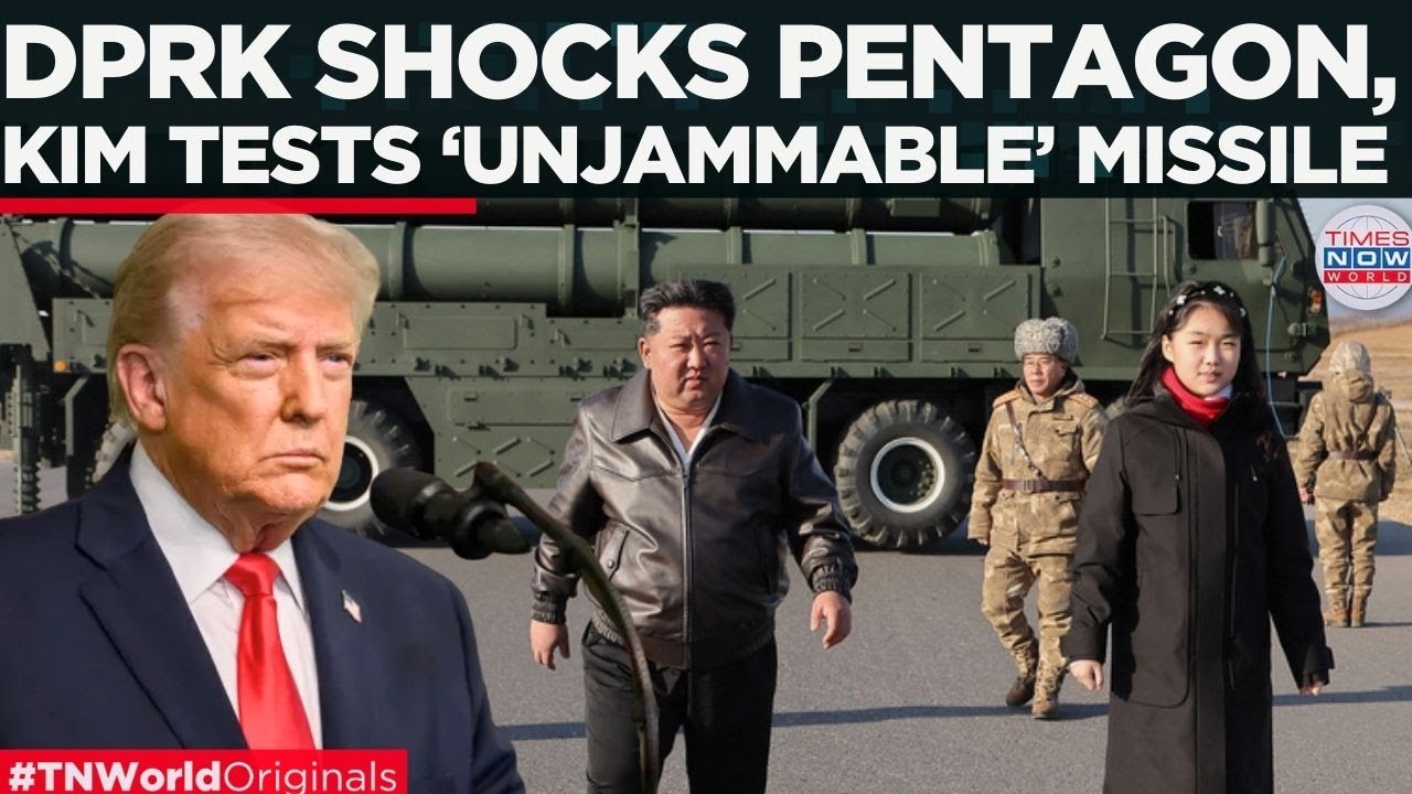 KIM LAUNCHES NEW MISSILE: 'Impossible Missile Tech Shocks Trump & Pentagon! | Times Now World