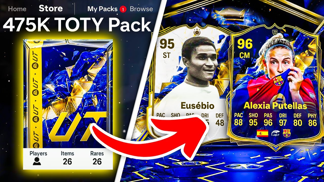 475K TOTY PACKS & PICKS! 😨 FC 25 Ultimate Team