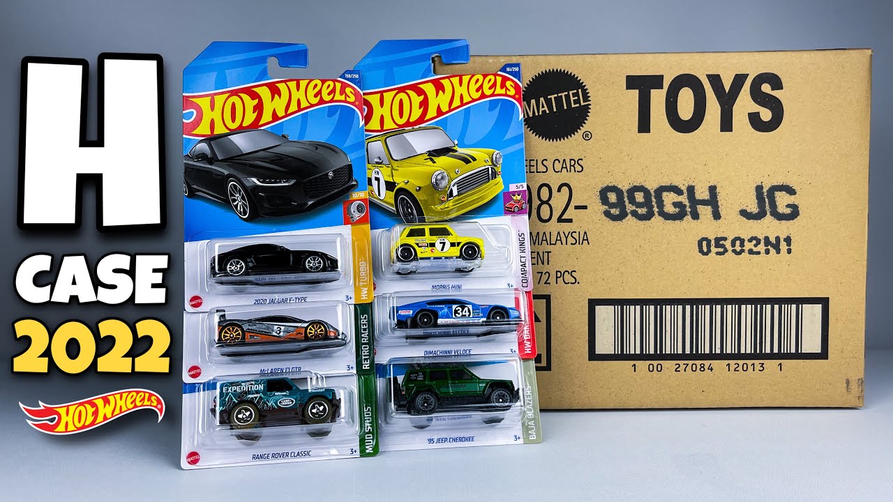 UNBOXING Hot Wheels - H Case 2022