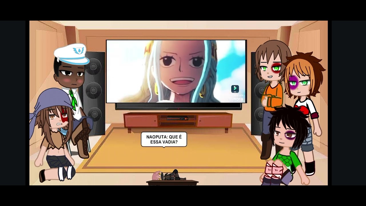 Kokujin no tenkousei react rap do Luffy M4rkim(AS/AU)
