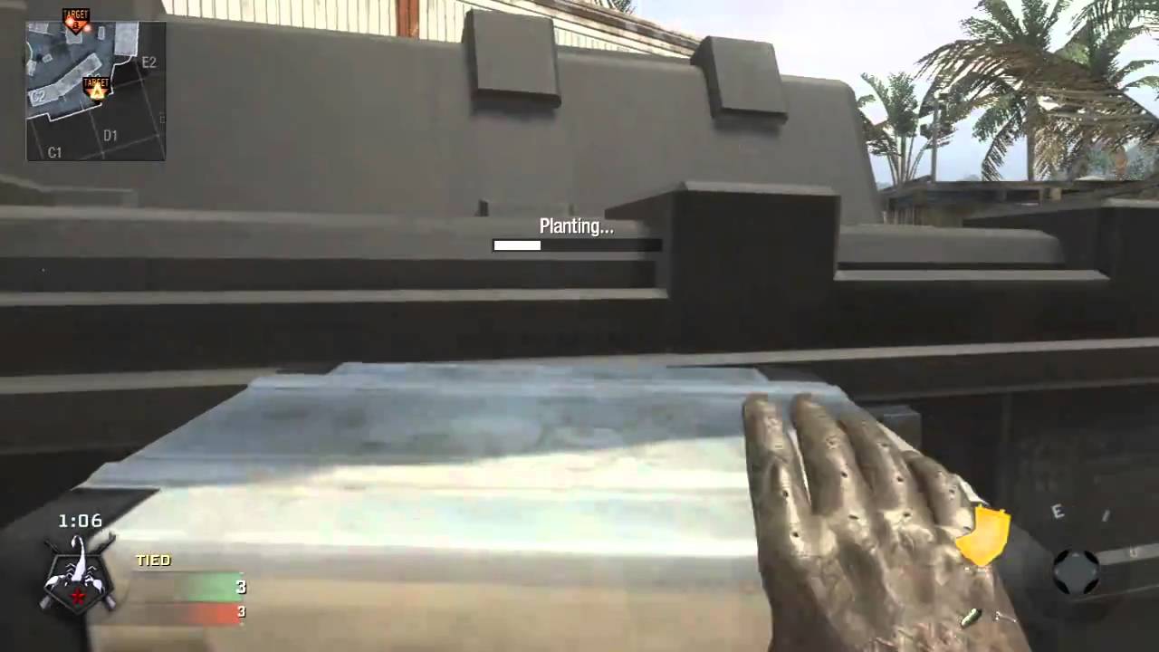 GAM3VIDZ - Black Ops: EPIC KNIFE ONLY 1v5 Clutch