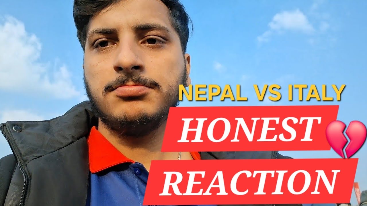Nepal vs Italy Cricket 😭 Worst Performance Ever | Emotional Match Reaction + My Day Vlog