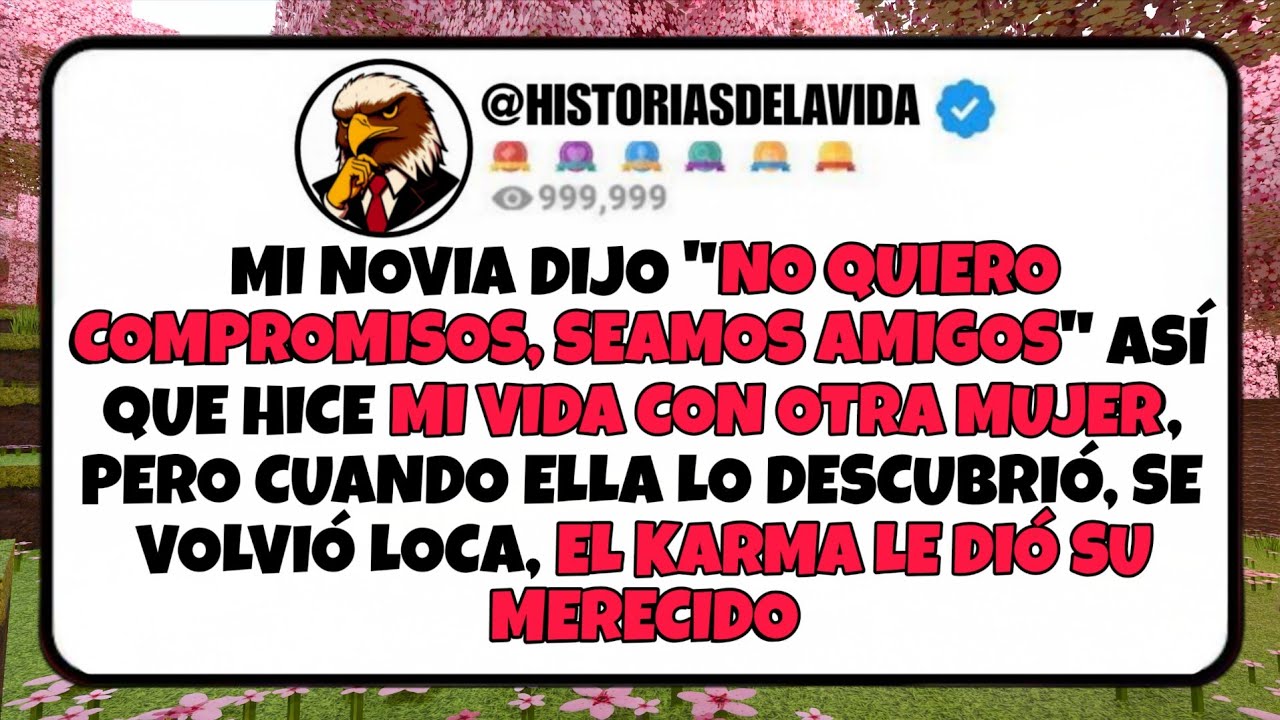 Mi novia dijo NO QUIERO COMPROMISOS, SEAMOS AMIGOS cuando quiso volver yo estaba con otra