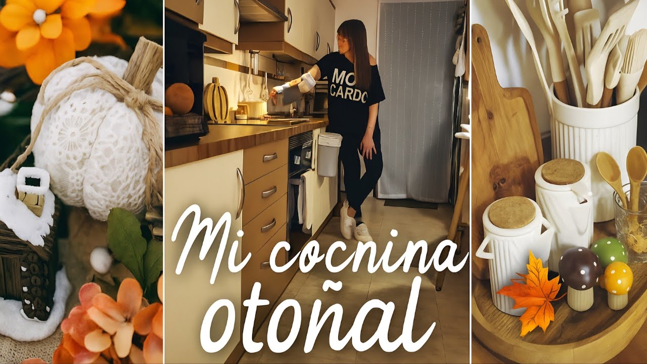 🍂 Decoración de Otoño en mi Cocina + Probamos el Aspirador Ultenic U20✨