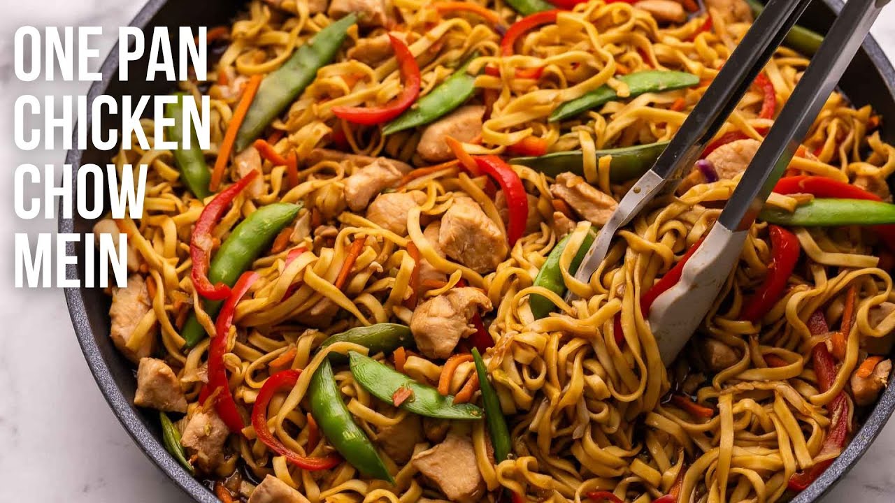Chicken Chow Mein l The Recipe Rebel