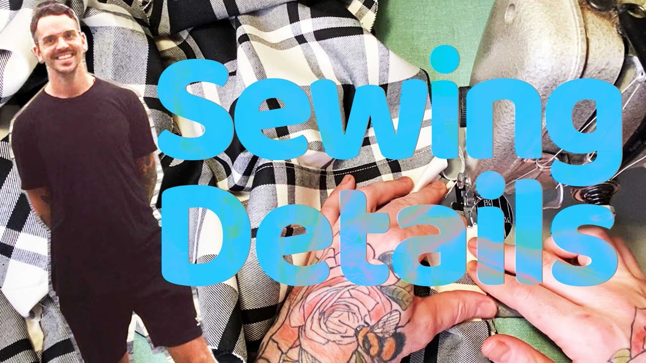 Learn How To Make Bias Binding, Sew A Bia Bound Shirt Hem.