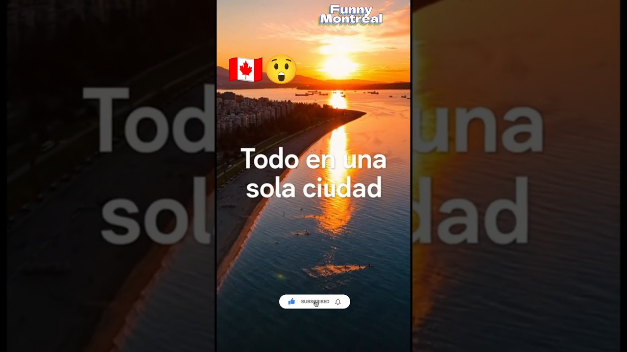 La ciudad donde ves montañas y mar