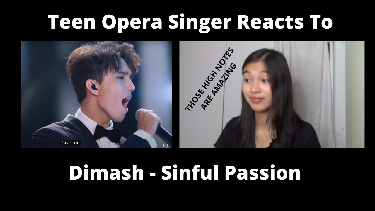 Teen Opera Singer Reacts To Dimash - Sinful Passion