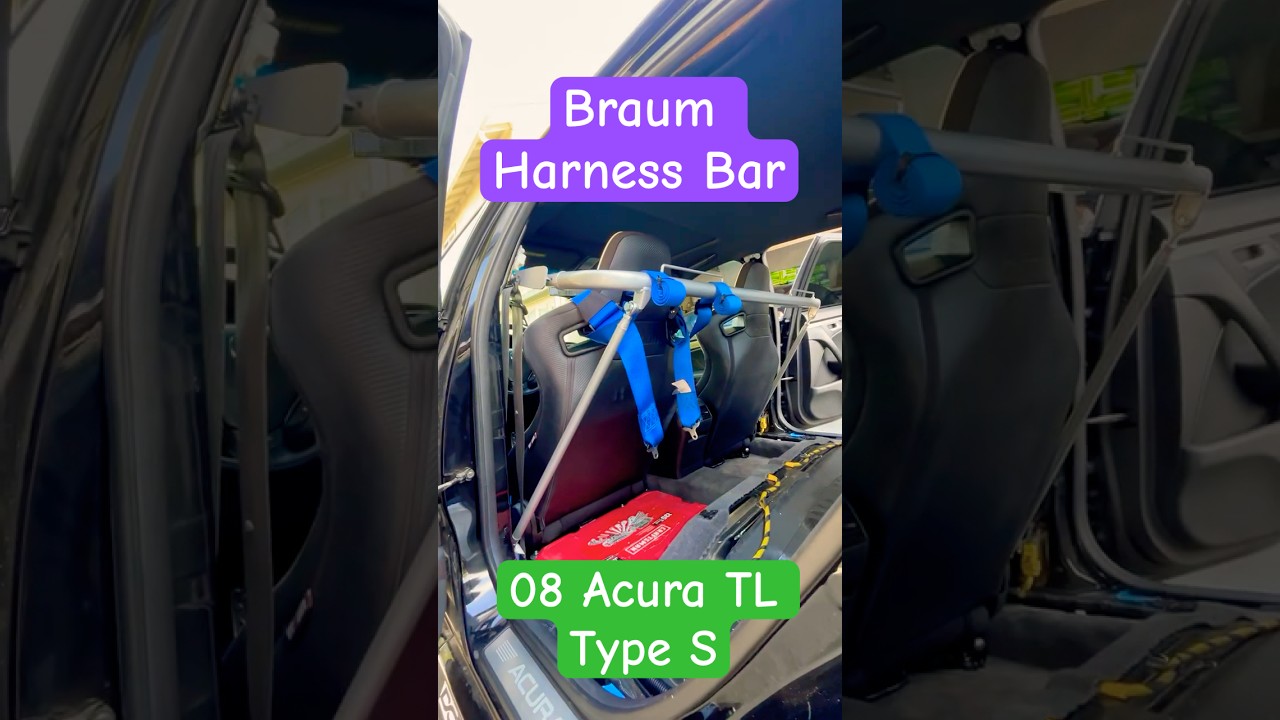 Установка ремней безопасности Braum