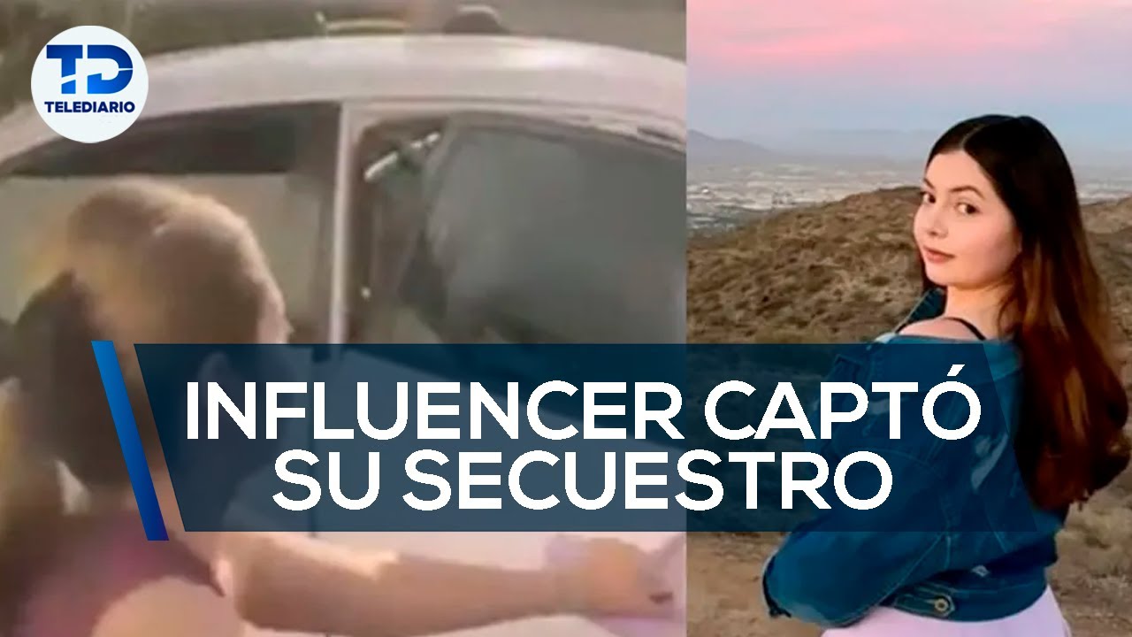 Secuestran a influencer  en Culiacán; momento quedó grabado