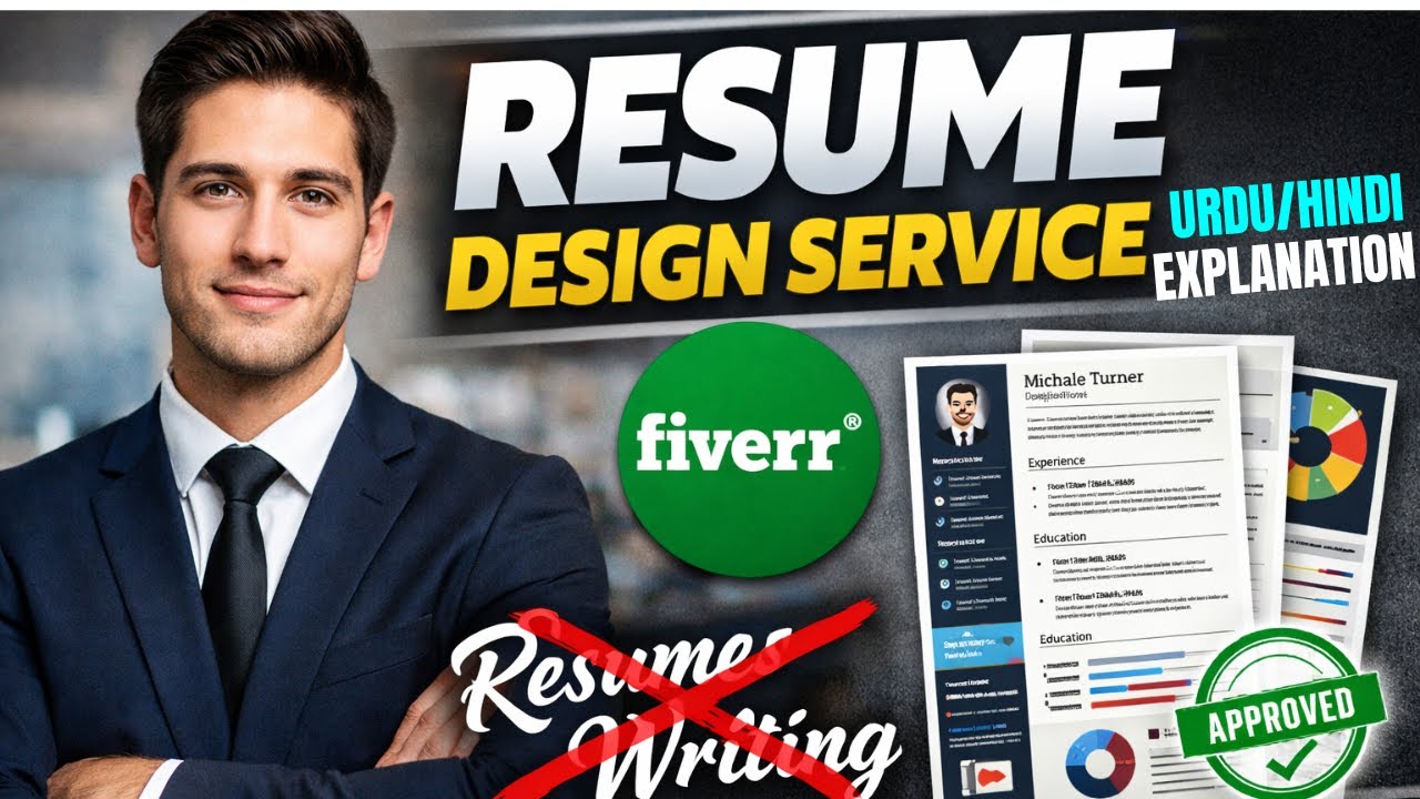 Start Fiverr in 2026 | Best AI Resume Design Service for Beginners (Make Money Online)