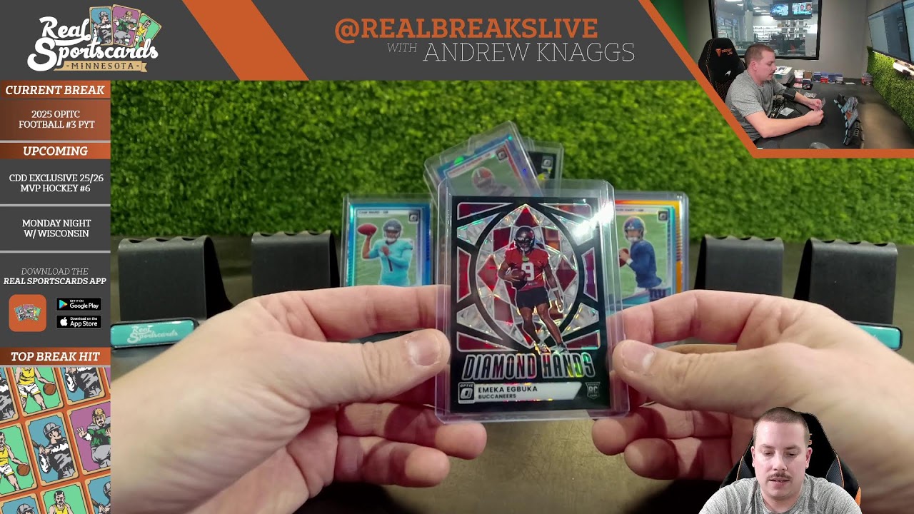 NEW RELEASE 2025 Donruss Optic Football #3 3-Box Pick Your Team