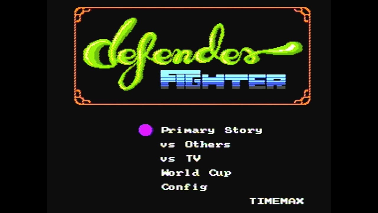 Defender Fighter (TMNT Tournament Fighters NES hack)