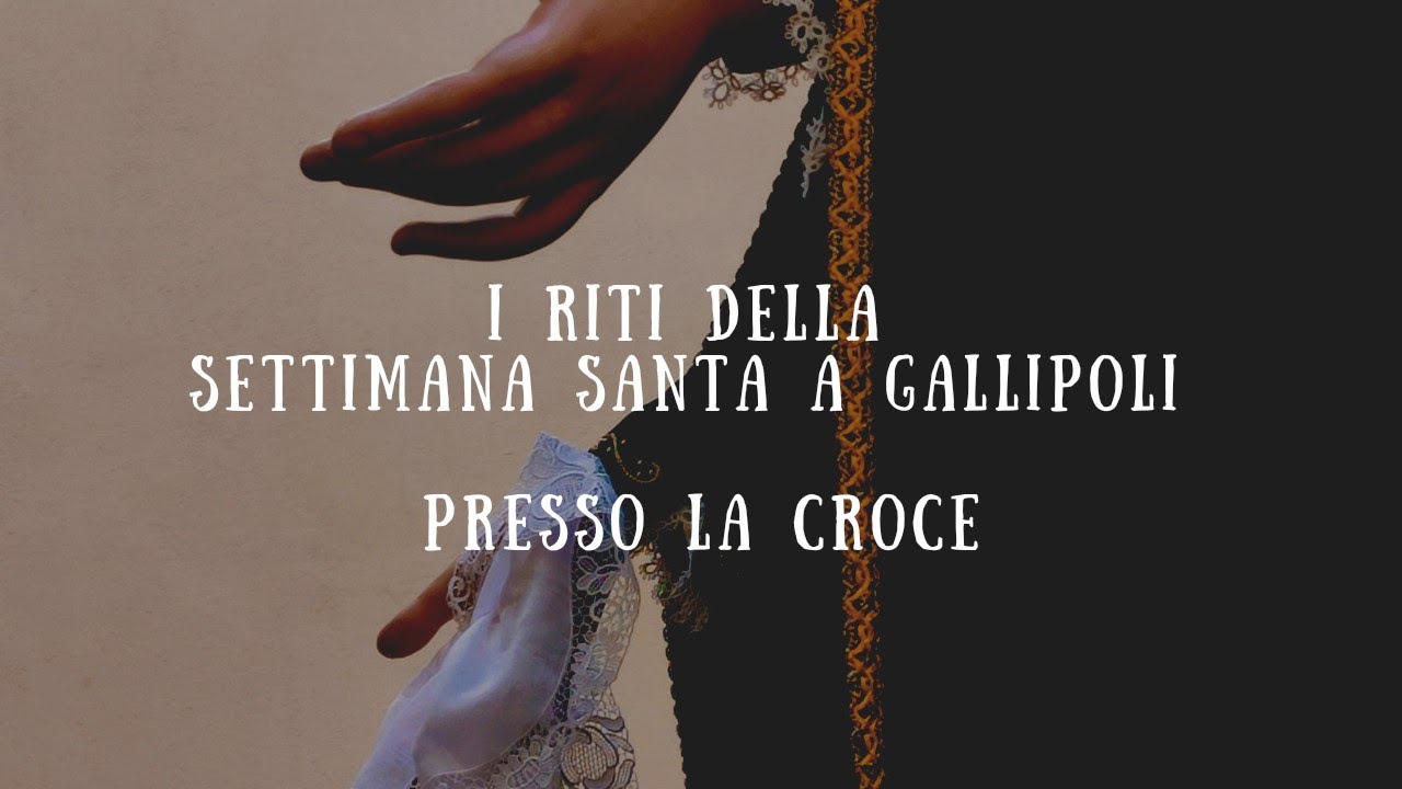 I Riti della Settimana Santa a Gallipoli - Presso la Croce - Maestro @LuigiSolidoro