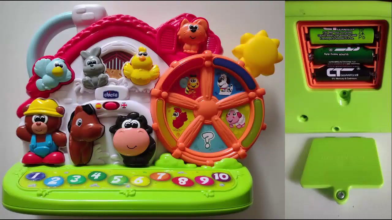Chicco Granja Bilingüe   Enseña más de 50 palabras, Muy bien  ¡Bravo Chicco!