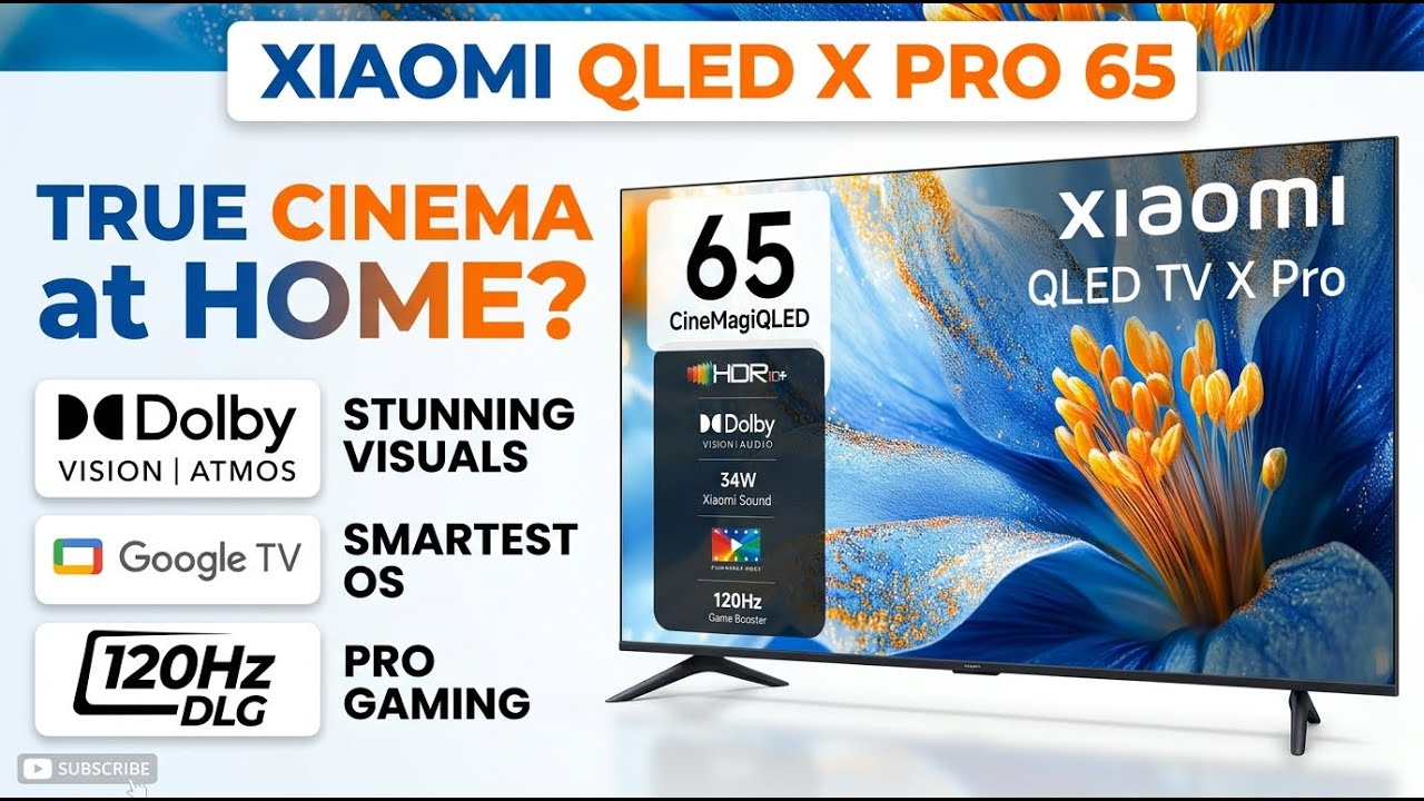 Xiaomi Smart TV X Pro 65-Inch QLED 4K- Full Review & Features | Review in Hindi | Features
