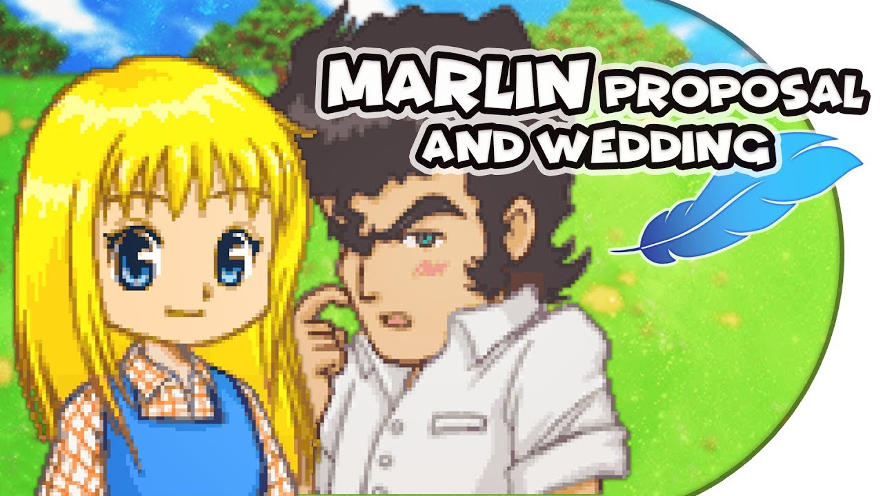 Harvest Moon DS: Cute - Marlin's Proposal & Wedding