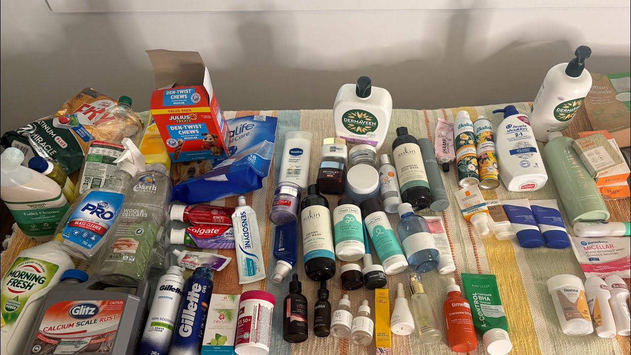 Spring Empties-a little late-household, hair, body, skin care…so much good stuff! 