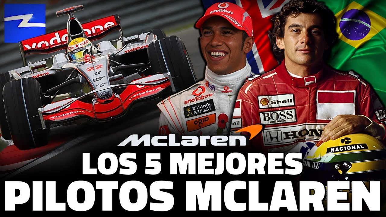 TOP 5 - MEJORES PILOTOS DE LA HISTORIA DE MCLAREN