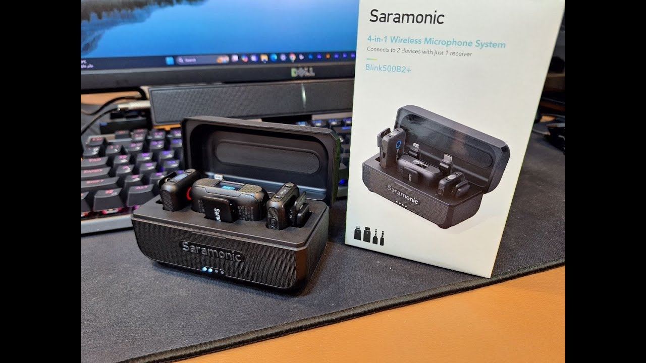 مراجعة مايك لاسلكي احترافي / +Saramonic Blink 500B2